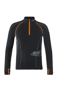 Werkshirt, lange mouw, ADVANCE, maat S, zwart