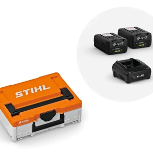 Power Box S, met 2x AP 200.0 P accu en AL 301.1 lader